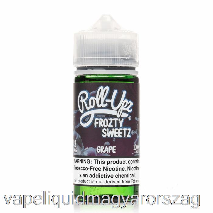 Szőlőjég - Roll-upz E-liquid Lé - 100 Ml 6 Mg Vape Folyadék